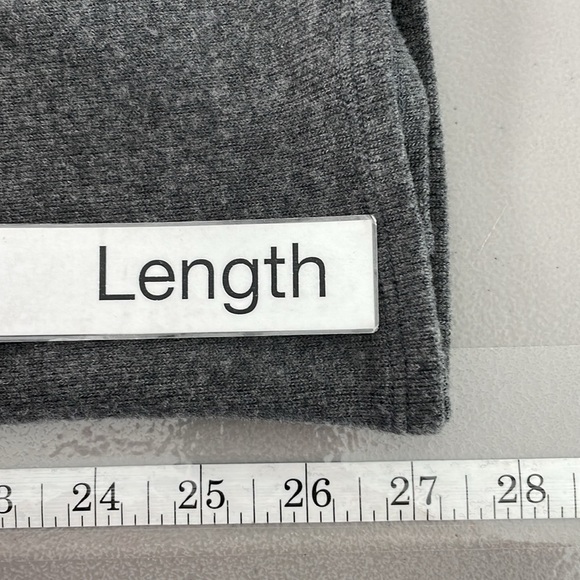 Beautiful People Sweater Tank Top Women's L Large Grey Knit Ribbed Turtleneck - Picture 14 of 14